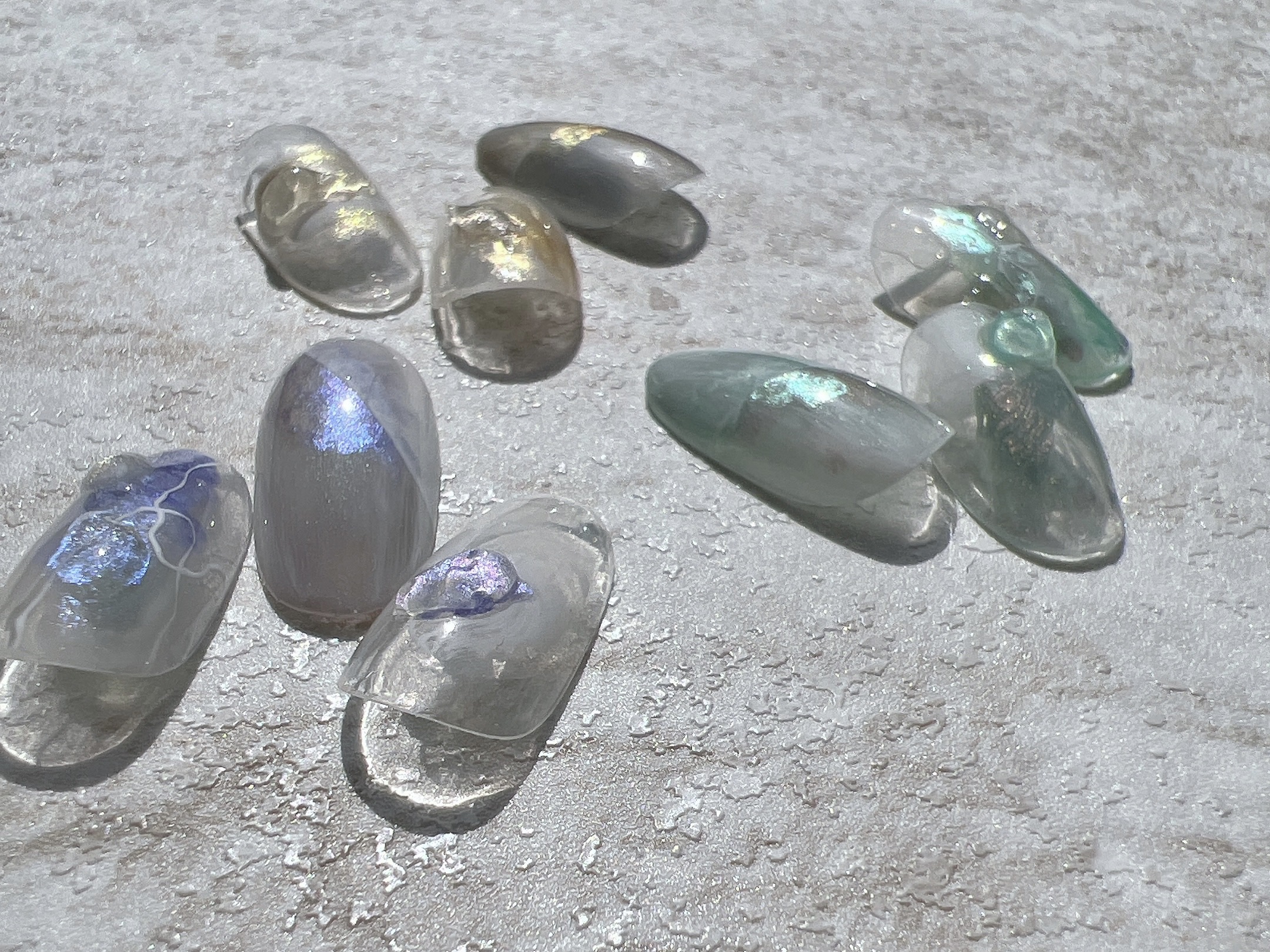 奥行き輝く水彩デザインのやり方𓂃𓈒𓏸 Water Artの紹介画像1