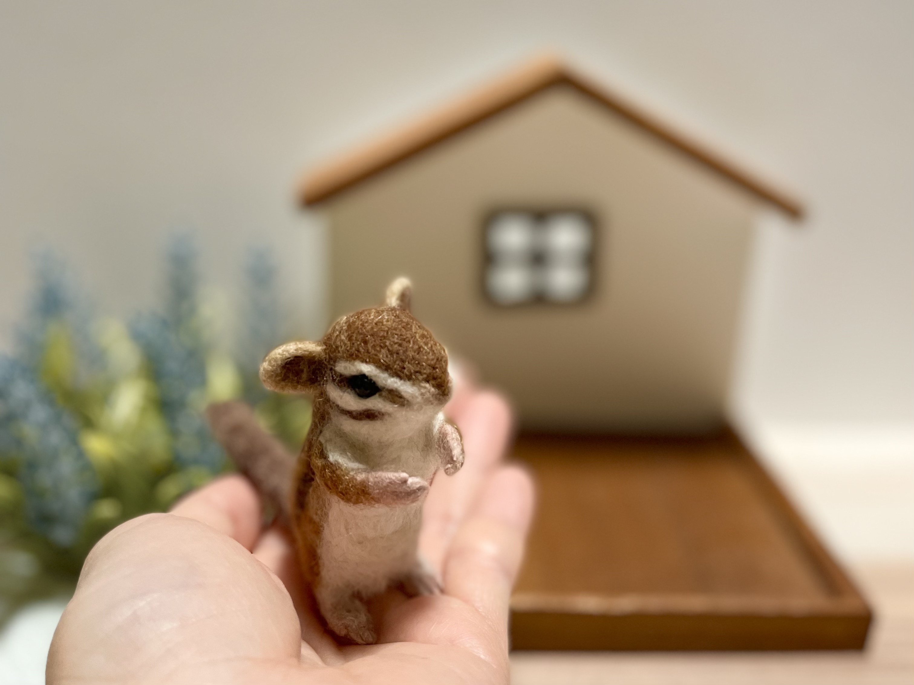 羊毛フェルトリスの作り方　ステップ②の紹介画像1