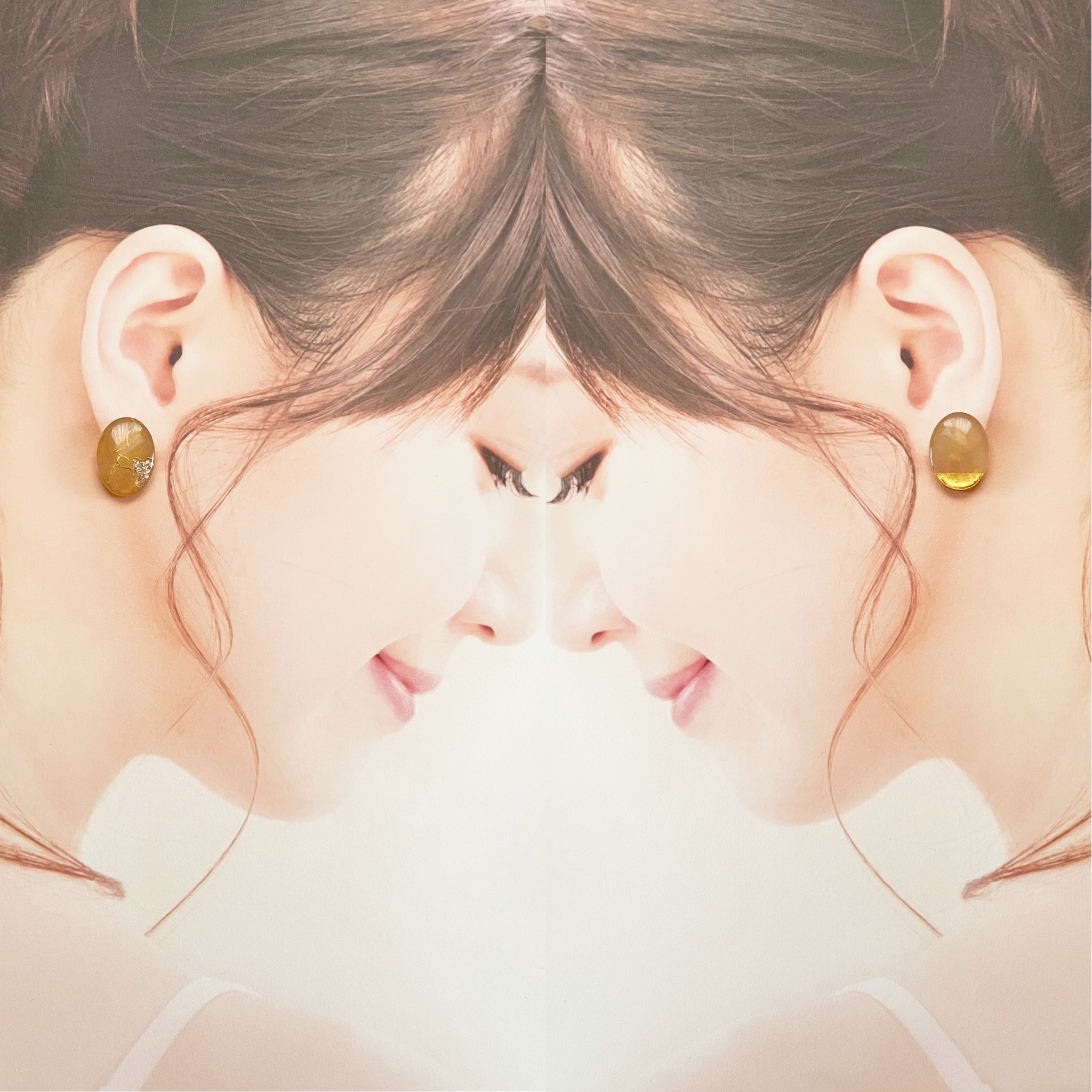 【レジン】ミラーパウダー𓍯ニュアンス簡単な作り方の紹介画像1