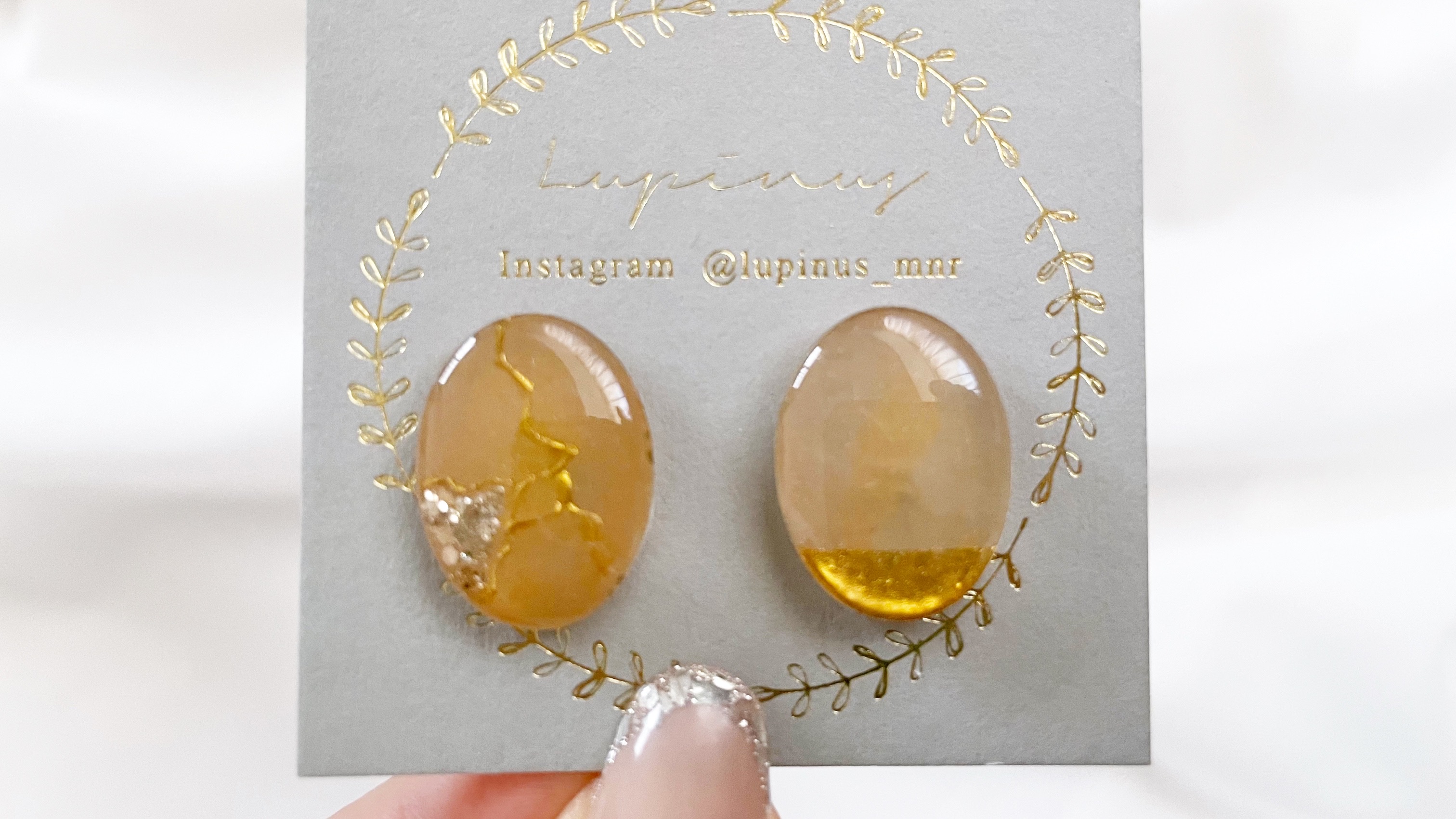 【レジン】ミラーパウダー𓍯ニュアンス簡単な作り方の紹介画像2