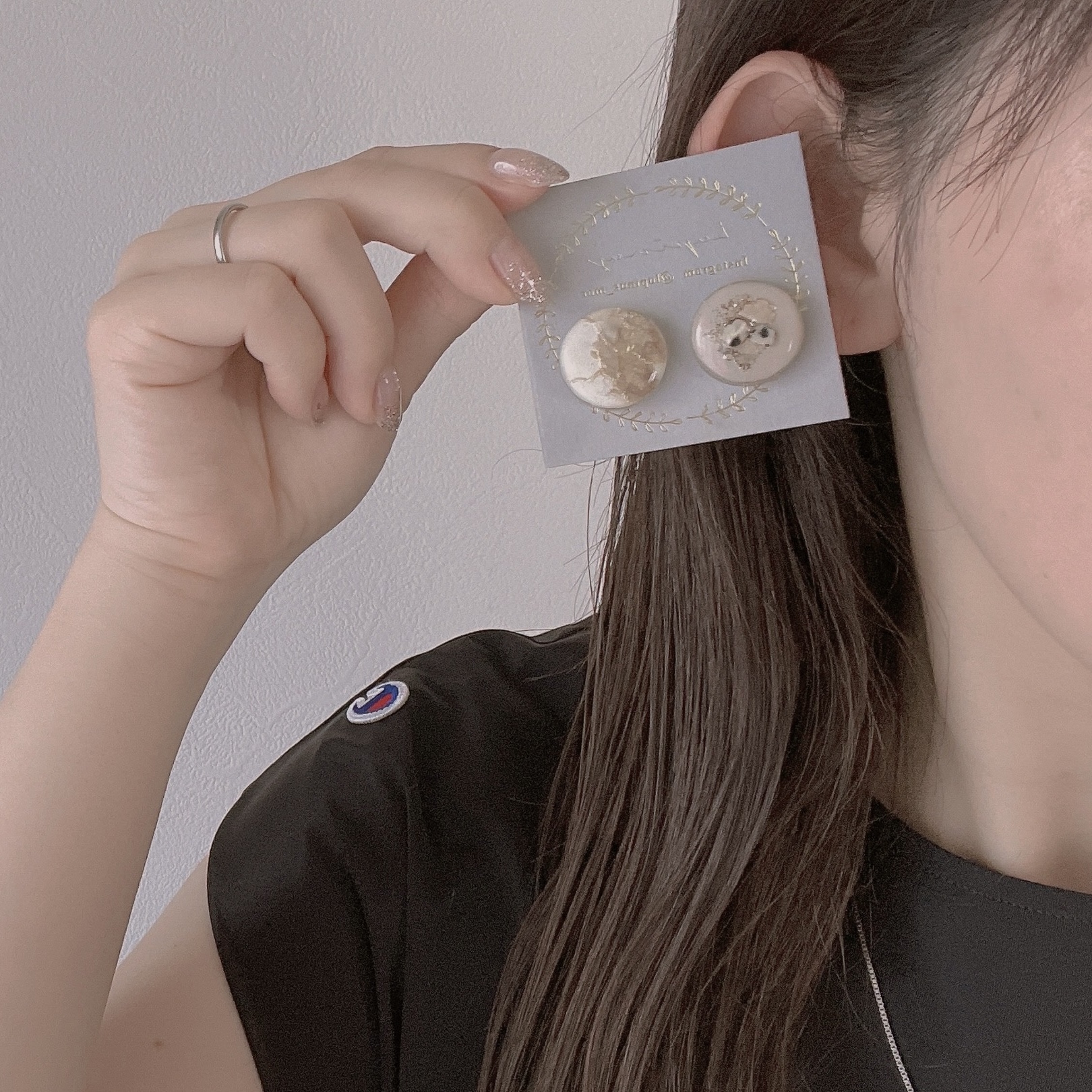 【レジン】シェルを使った簡単アート𓍯作り方の紹介画像2