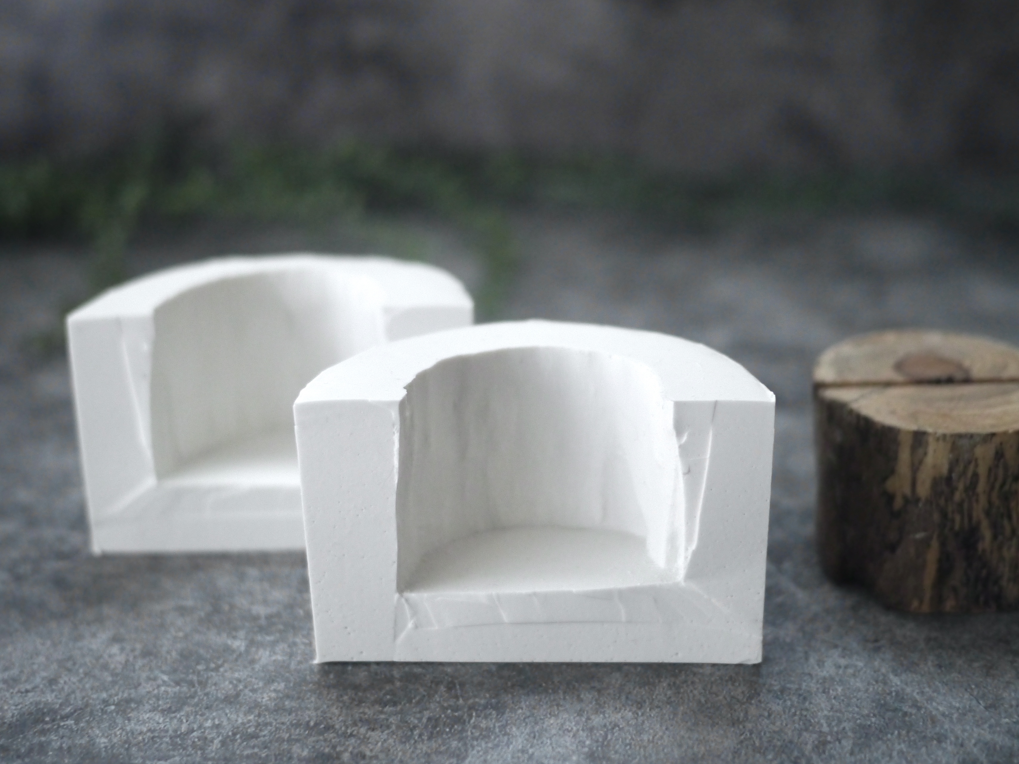 丸太キャンドルのモールドの作り方［How to make LOG CANDLE MOLD］の紹介画像3