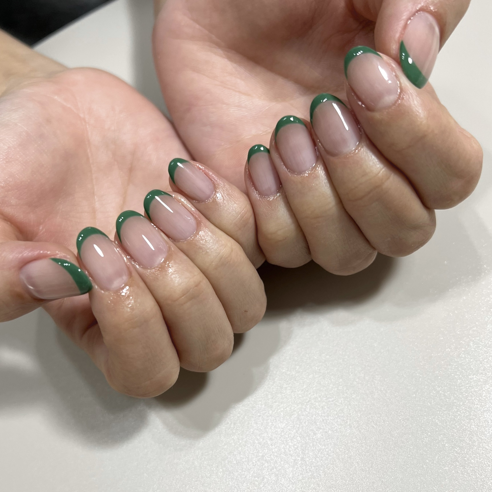 2種類の筆で作るフレンチネイルのやり方（3パターン）の紹介画像3