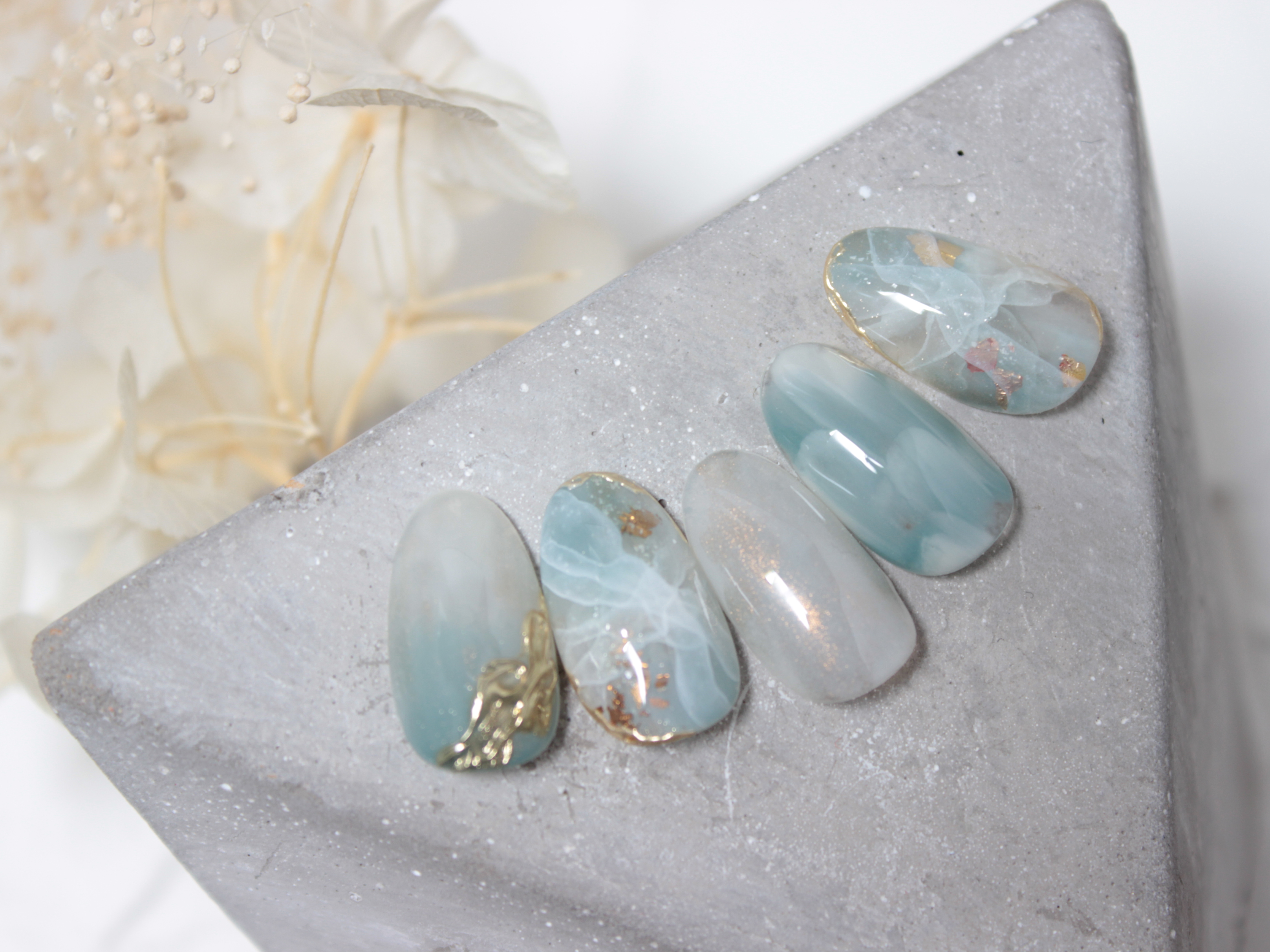 奥行き天然石【veil stone】の作り方の紹介画像1