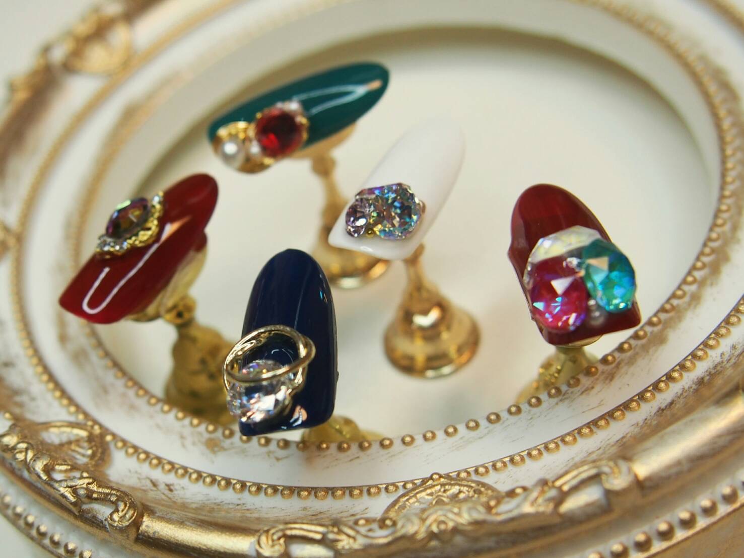 １ヶ月取れない!!ビジューの作り方＆パーツの取り付け方の紹介画像1