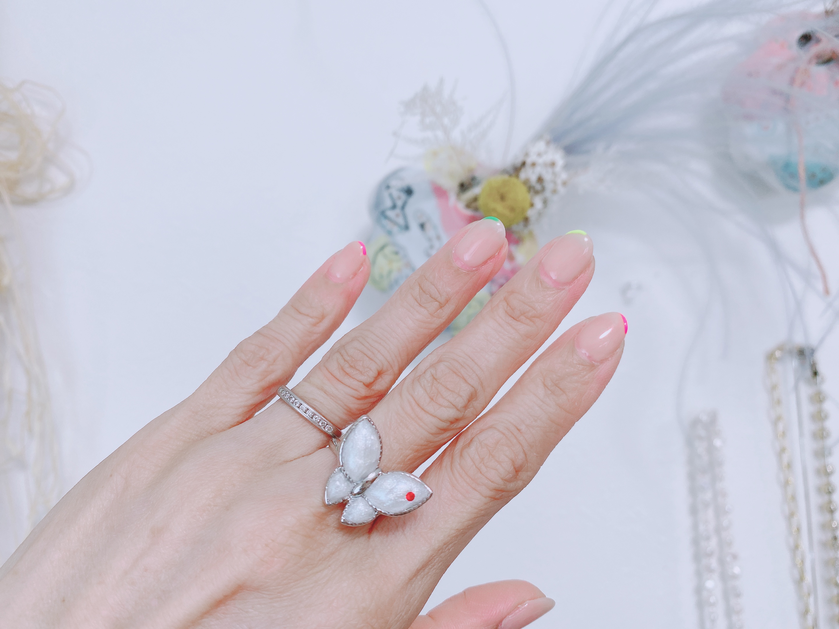 【 パピヨンリングの作り方 】〜パピヨンリングを作りながらwGlue proが学べます〜　の紹介画像1