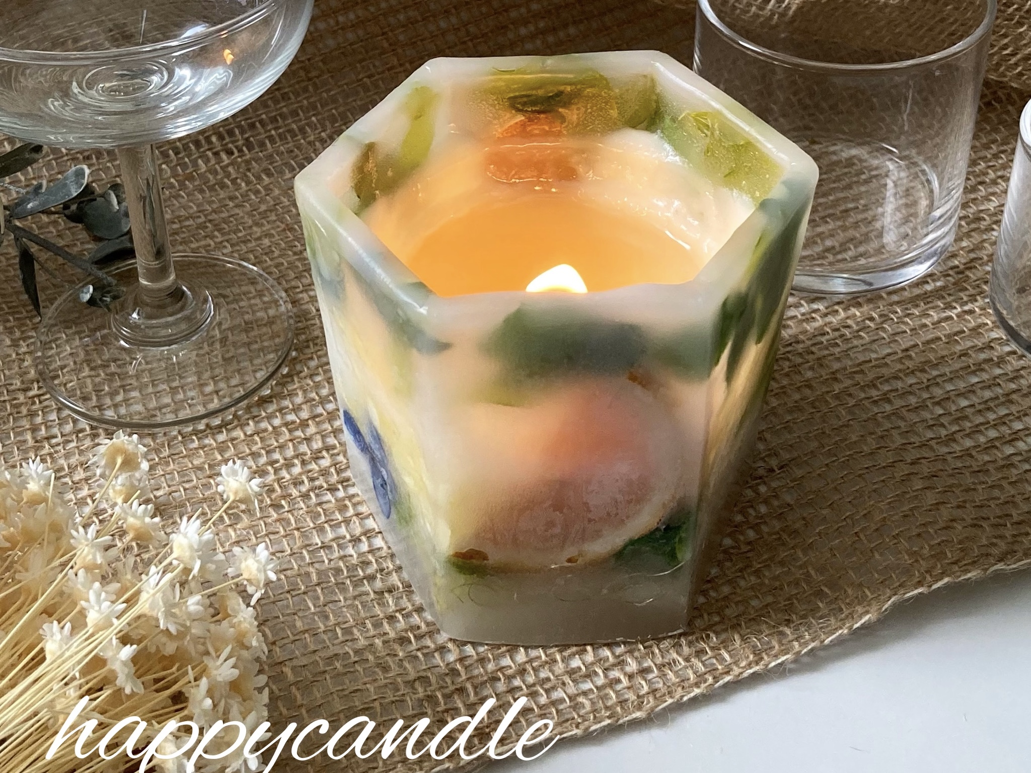 初心者からプロの方まで　六角アロマキャンドルレッスンの紹介画像2