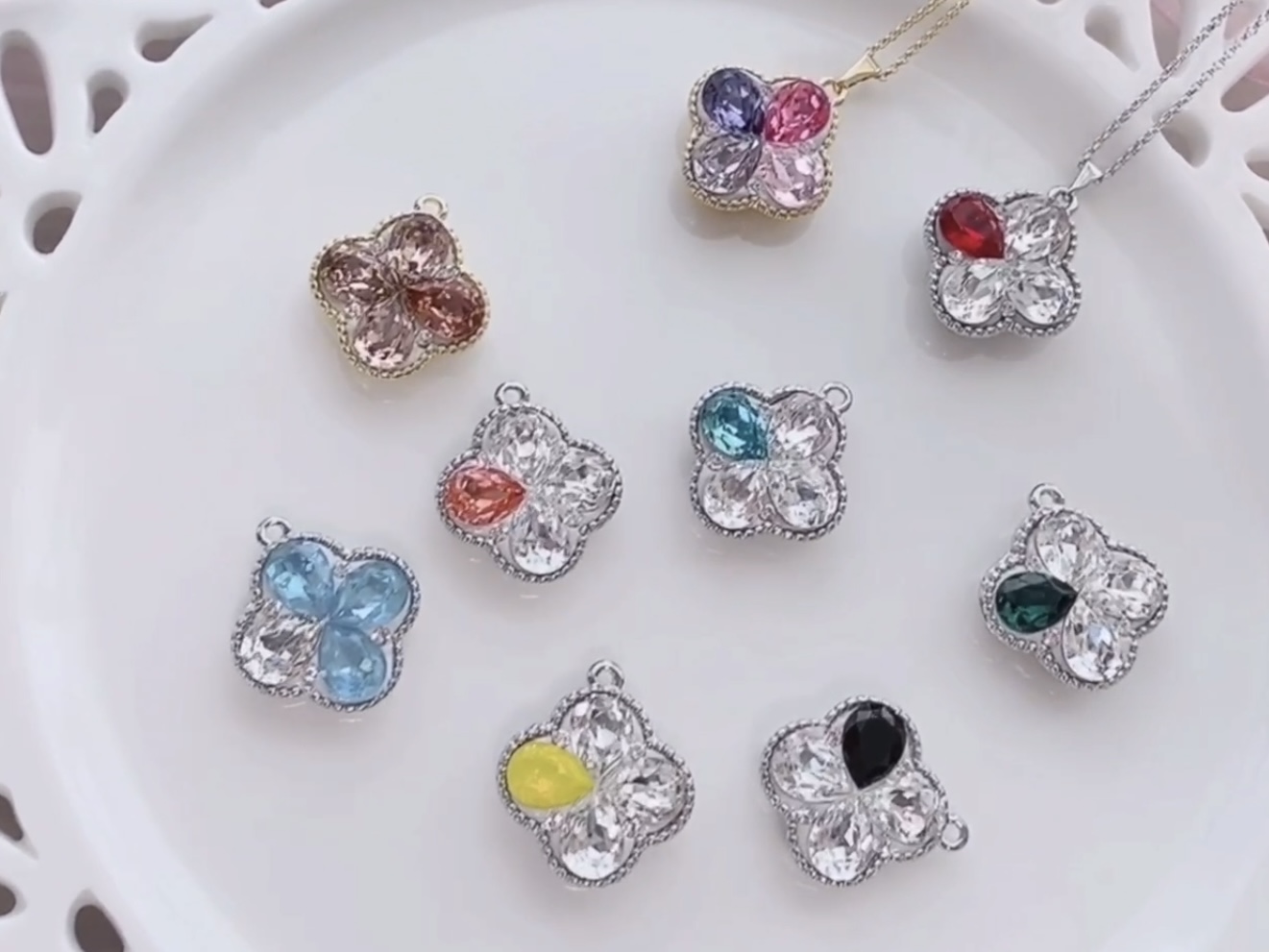 【 ラッキークローバーの作り方 】〜ラッキークローバを作りながらグルーデコの基礎を学べます〜の紹介画像3