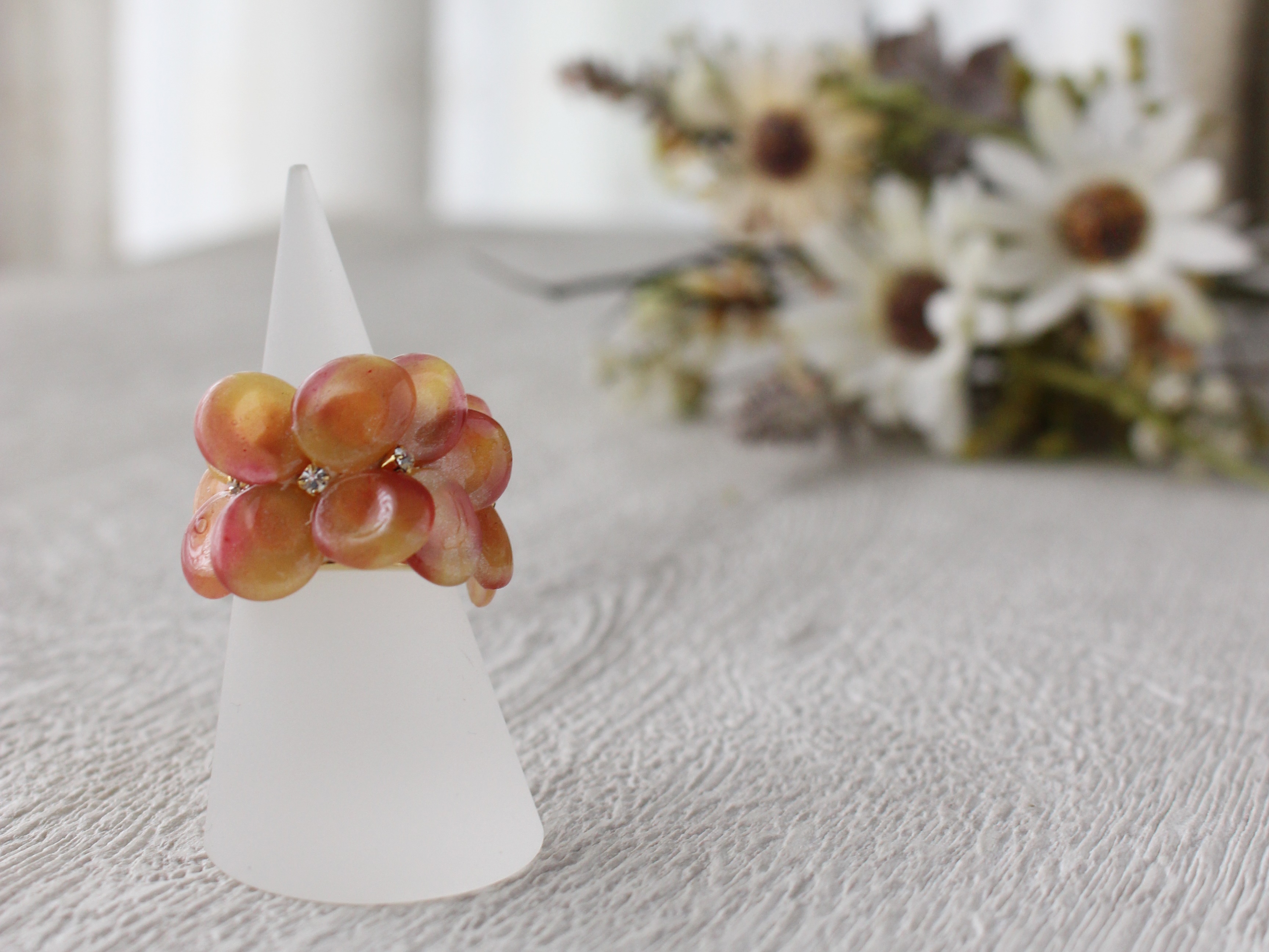 ｗGlueproを使ってお花パーツも作れるリングの制作方法の紹介画像5